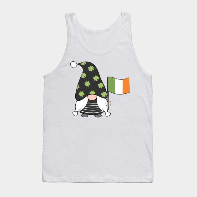 St Patrick Day Gnomes Tank Top by sevalyilmazardal